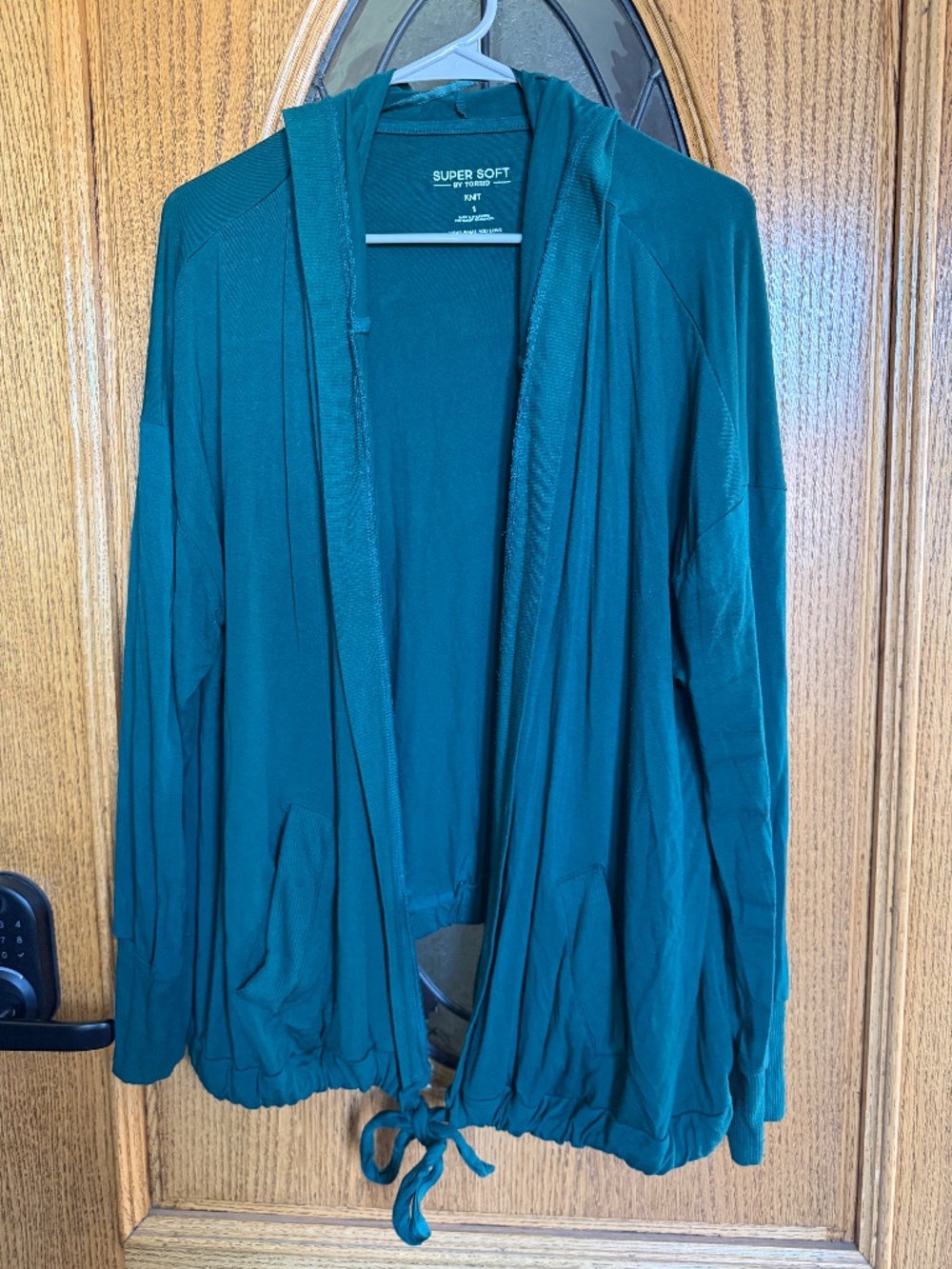 Torrid Green Knit Cardigan size 1